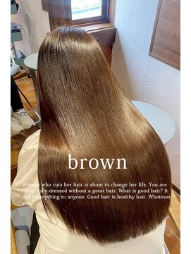 クレエ ヘアー デザイン(creer hair design) うるツヤトリートメントストレートヘアロング髪質改善20代30代