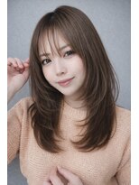 レム 仙台店(L.E.M) 【ミディアムレイヤー/ツヤ感カラー】