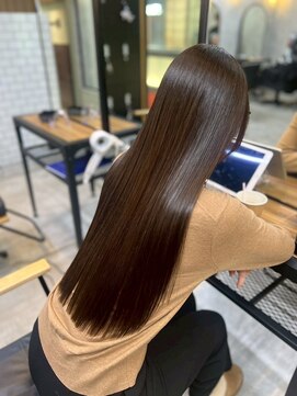 セントラル 三宮店(central) 【髪質改善】美髪ケア水素カラー透明感うる艶髪質改善カラー