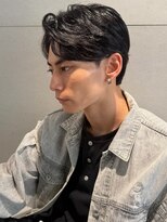 トリッカ シブヤ(TRICCA SHIBUYA)&nbsp;韓国メンズ/メンズマッシュ/アップバング/束感ヘア/黒髪ショート