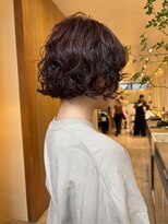 ブクレット(Bouclettes)&nbsp;艶髪ブラウン/ボブパーマ/デザインパーマ