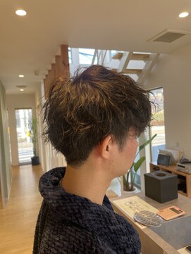 ヘアブロス 水戸店(hair BROS) メンズ/ニュアンスパーマ