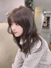 【透明感なら!!】ブリーチ無しダブルカラー&トリートメント15000