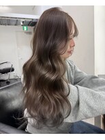 シャチュー 渋谷神南(SHACHU)&nbsp;《2Wayバングが可愛い》秋に透明感たっぷりシアーブラウン