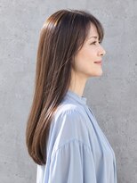 ヘアールームノエル(Hair room Noel)&nbsp;若見え×-5歳×エイジング×ストレートロング×白髪染め