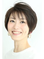 ムルチュラ(muruchura)&nbsp;大人かわいい黒髪OKの小顔ショート１　By Yamaki Ayako