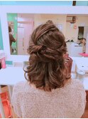 Miおまかせハーフアップ☆