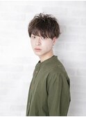 ハイライト/マッシュパーマ/ウルフ/アッシュブラック/銀座