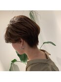 ぬけ感、束感柔らかマニッシュショート!!