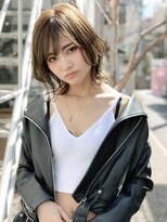 オースティン 錦糸町(AUSTIN)&nbsp;AUSTIN☆外ハネボブアッシュブラウンネオウルフツイストパーマ