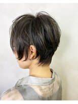 オースト ヘアー ステラ 新宿店(Aust hair Stella) ベリーショート×グレージュ