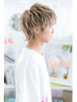 ミック ヘアアンドビューティー 大山店(miq  Hair&Beauty)&nbsp;ハイトーンのスパイシー★マッシュウルフb