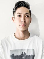 フジヤマ バーバー ショップ(FUJIYAMA BARBER SHOP)&nbsp;七三オールバックツイストパーマコンマヘア