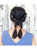 エクステヘアのアレンジ
