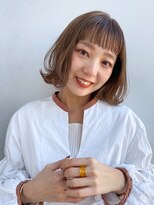 【GARDEN荒井夏海】ふんわり大人レイヤーボブ