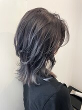ソフィーズデザイン(Sofi's design) グラデーションミディアムウルフレイヤー