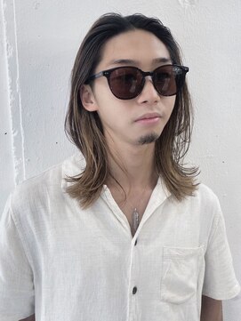 リッカ(RICCA) メンズロン毛サーファーカット&ハイライト