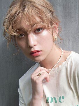 クレール 松戸(Clair) くびれボブ/カーキグレージュ/大人かわいい/フェザーバング