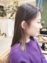 ヨハク(yohak)&nbsp;シルバーベージュ×インナーカラー