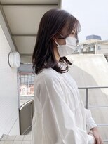 オーシャン(Ocean)&nbsp;［OCEAN Hair&Life 水田成美］☆艶ブラウン×ダスティーピンク☆