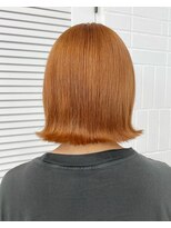 ゲーム 原宿店(GAME)&nbsp;オレンジベージュ/外ハネボブ