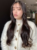 アレンヘアー 池袋店(ALLEN hair) ゆるふわカール/ゆるロング/シースルーバング/韓国ヘア/艶カラー