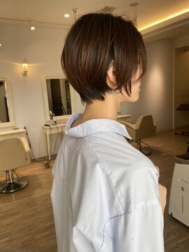 ネイビー(NAVY) ショートカット/ショートヘア/ショートボブ/30代40代50代/堺市