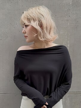 ジアン テラス(GIEN TERRASSE) 外ハネボブ×ヘアアレンジ/無造作ヘア