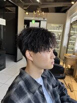 アイズ 海老名(AIZU)&nbsp;波巻きスパイラルパーマ　波巻きパーマ　メンズパーマ