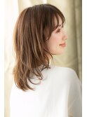 くせ毛風小顔ハッシュカットヘルシースタイルZ川口20代30代40代