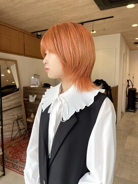 ミューズ バイ ケンジ(MUSE by KENJE) オレンジカラー/オレンジベージュ/wカラー