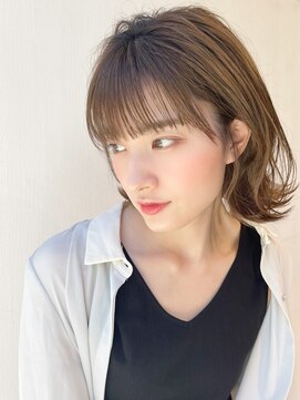 ネイロ 錦糸町(NeiRo) ★縮毛矯正ショートボブサイドバング前髪あり髪質改善内巻きボブ