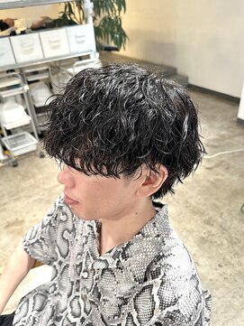ザ オーダー(THE ORDER) 波巻きパーマメンズパーマメンズヘア緩めパーマ