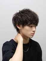 ヘアークリエイ トポライトウィロー 烏丸(Hair Create Polite willow) カジュアルソフトスパイラルパーマ/ツーブロック