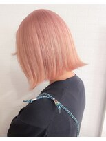 リティアンドビューティースタジオモッズシブヤ(LITTY&beauty studio M.O.D shibuya)&nbsp;#ピンクラベンダー#ベビーピンク#ベージュピンク#切りっぱなし