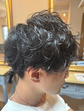 アメリアム 大阪上本町店(Ameri amu.) 【メンズ/ショート/パーマ】#Ameri