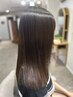 【朝の手入れを簡単にしたい方向け】カット+髪質改善縮毛矯正　￥16,500