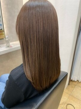 クリスタルマジック 本店(CRYSTAL MAGIC) セミロング×ベージュカラー