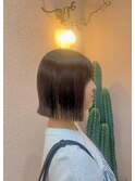 前下がりボブ