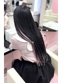 【エクステ】インナーカラー/ピンクヘア/エクステ専門店大阪
