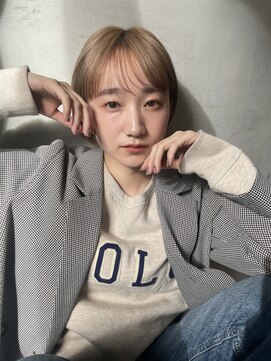 ロンドグロワール 大宮(Lond Gloire) ウェーブミディアム似合わせカットメルティカラーボブ/大宮