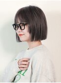 美髪イメチェンくびレイヤーミディアムワイドバングヘア