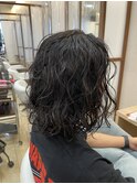 サーフカール メンズパーマ マンバン スパイラル フェード