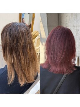 カシュカシュ(cache cache) 白髪ぼかし　ブリーチカラー用賀