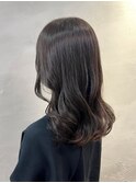 透明感シアーグレージュカラーブリーチなしケアカラー渋谷エジリ
