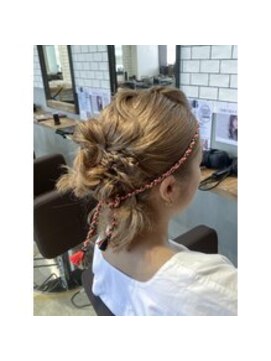 エイト アゲオ 上尾店(EIGHT ageo) 【EIGHT上尾】お客様スタイル_ヘアセット_セミロング