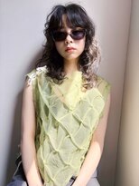 イシュー(issue) セミロングパーマ