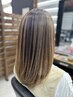 ハイライト＋カラー＋カット＋トリートメント￥23,500～