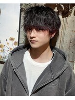 ココロヘアー ウィル 半田山店(Cocolo hair Will)&nbsp;裾カラーで差をつけるマッシュウルフ