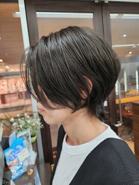 エイム ヘアメイク 横川店(eim HAIR MAKE) ミニウルフ×髪質改善ストレートパーマ